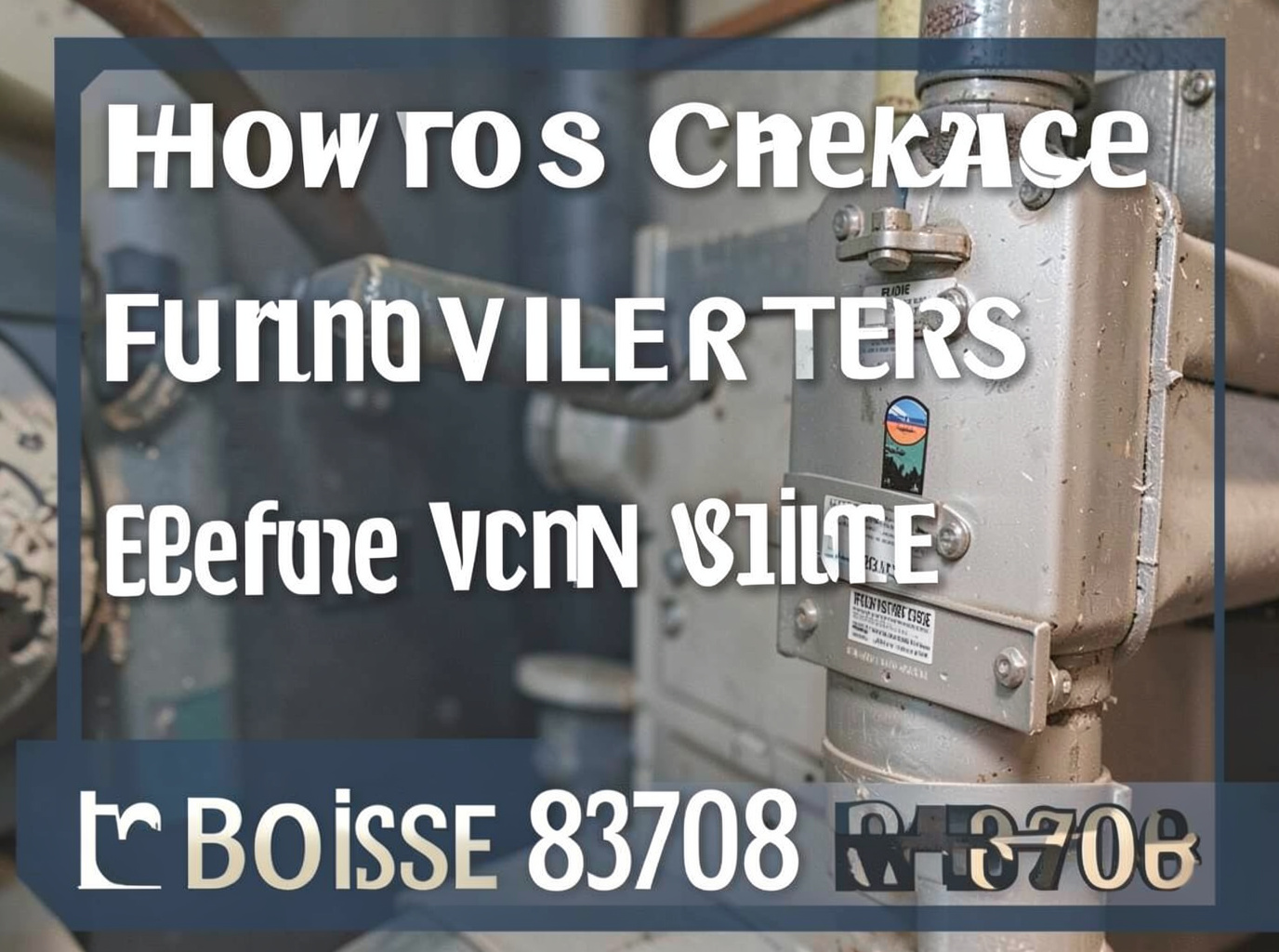 How to Check Furnace Filters Before Winter in 83709
