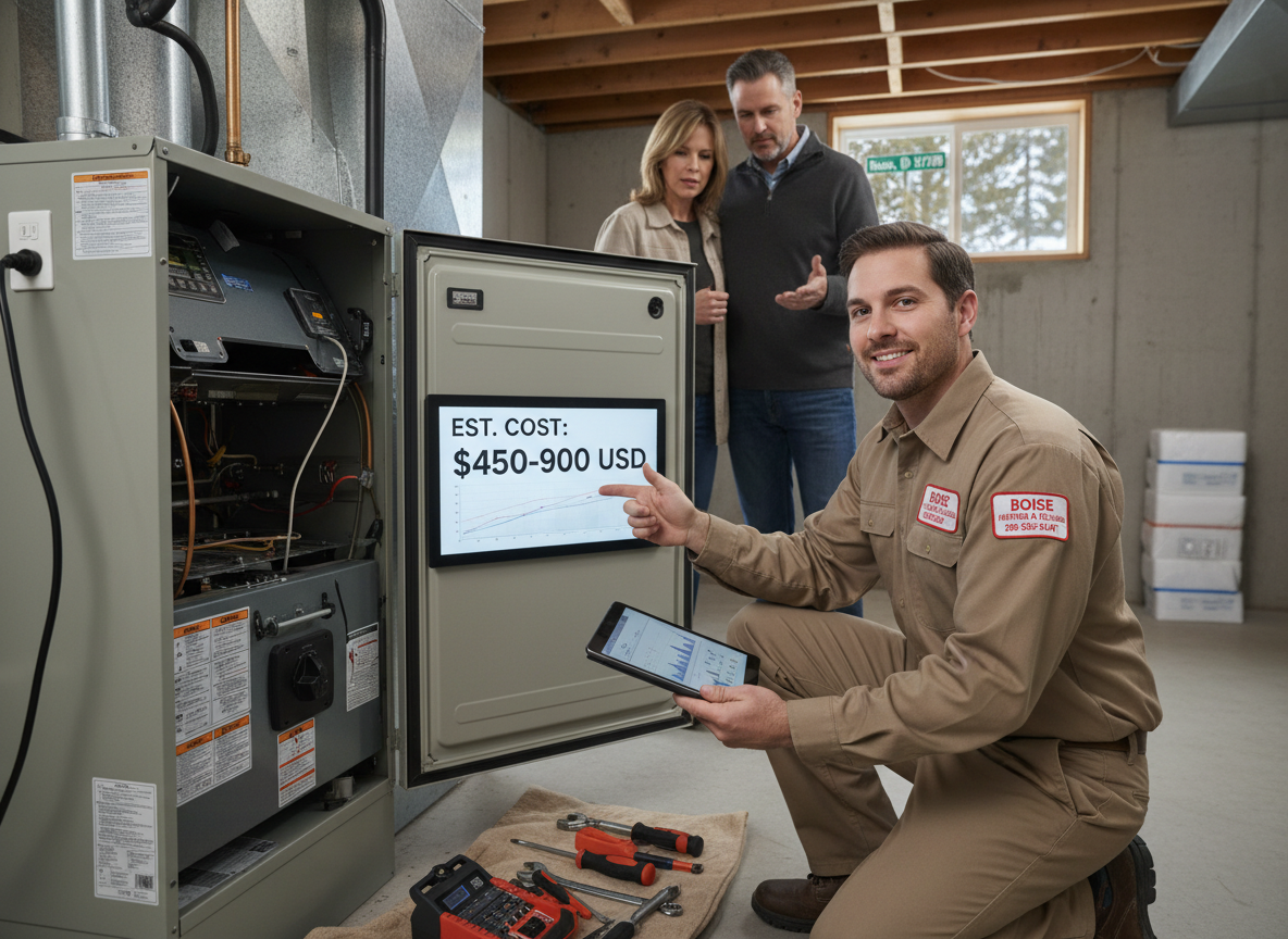 What Furnace Repair Typically Costs in Boise Idaho