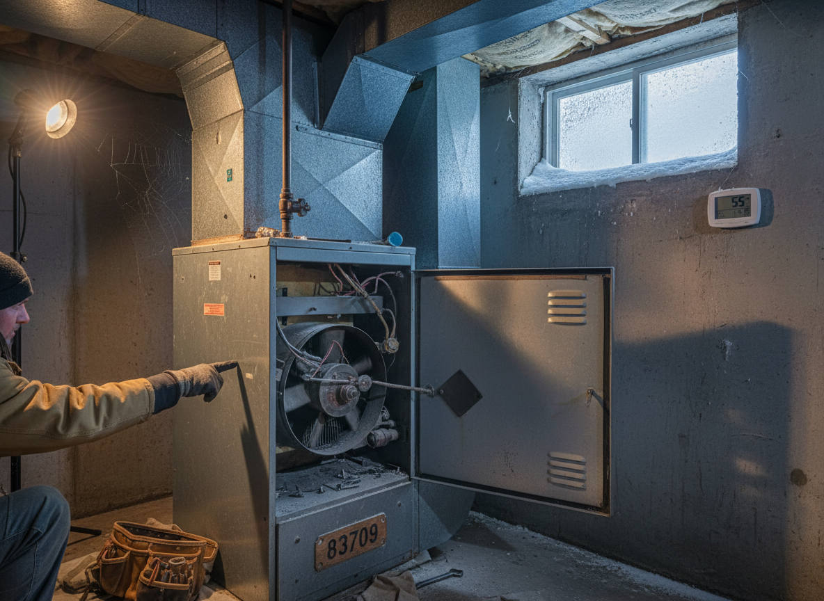 Why Furnaces Develop Rattles in Boise Winters